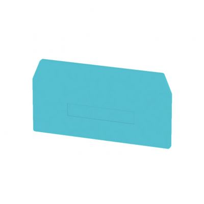 WEIDMULLER ZAP/TW ZDU16 BL Płyta separacyjna (terminal), Płyta zamykająca i pośrednia, 82.2 mm x 43.4 mm, niebieski 1764100000 /20szt./ (1764100000)